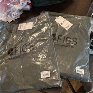 Figs Sage Green Scrub Set